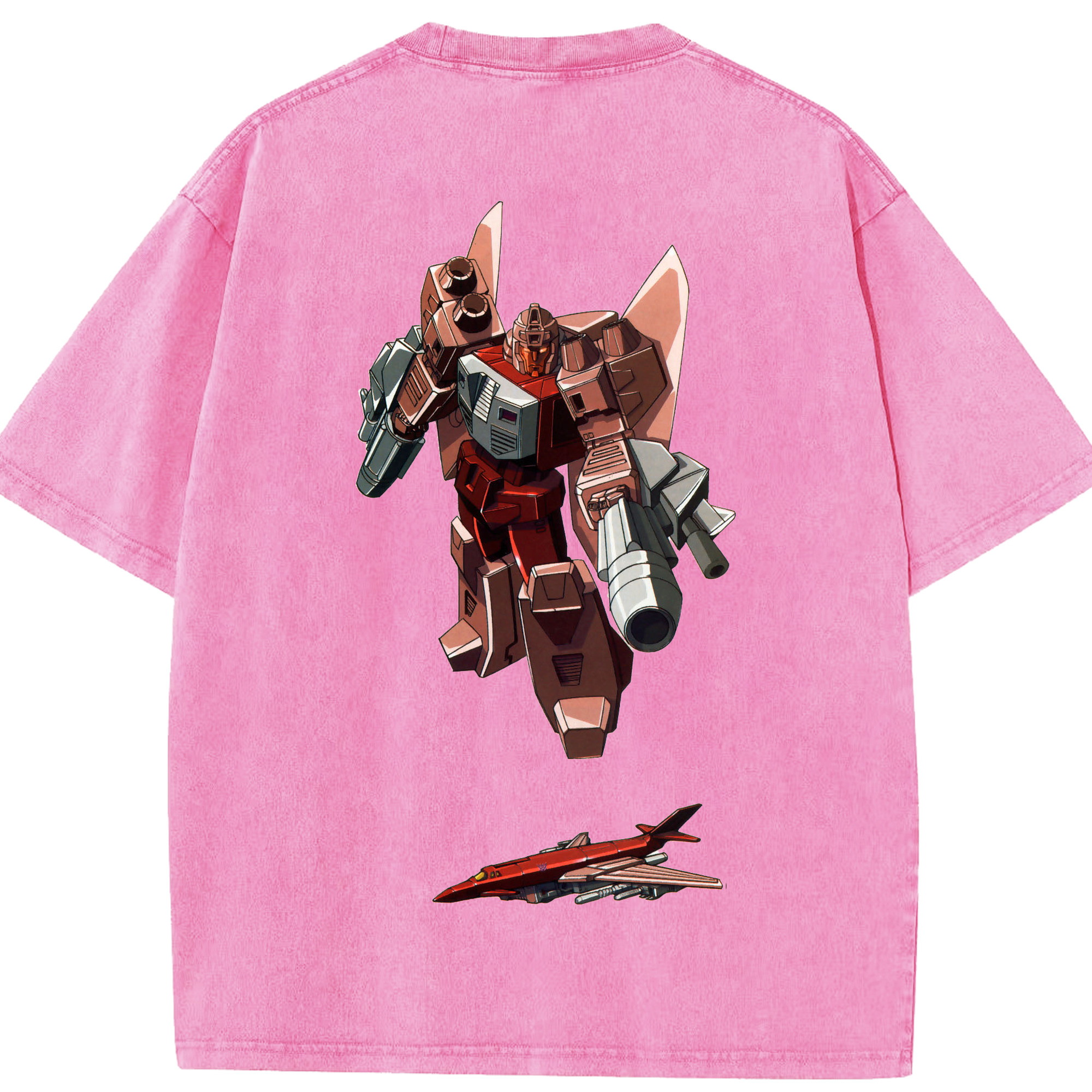（画像用）  綿100% ヴィンテージ風 半袖Tシャツ（背面プリント）